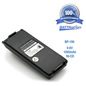 9.6V 1050mAh NiCd battery for Icom BP-195, BP-196, BP-196H, BP-196R - Picture 1 of 6