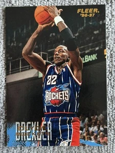 1996-97 Fleer #40 Clyde Drexler Houston Rockets Vintage Basketball Karte - Bild 1 von 2