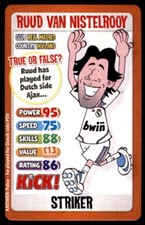 Kick! Magazine - Football Heroes Card (2008) Ruud van Nistelrooy