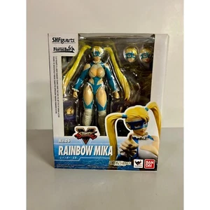 NUOVO Bandai S.H.Figuarts Rainbow Mika R.Mika di Street Fighter V - Foto 1 di 7