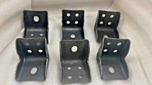 6 PCS Frame Body Mount Bracket For Willys Jeep MB CJ2A CJ3A CJ3B CJ5 M38 M38A1 - Picture 1 of 4