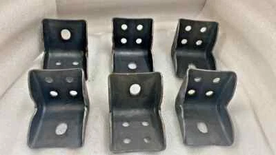 6 PCS Frame Body Mount Bracket For Willys Jeep MB CJ2A CJ3A CJ3B CJ5 M38 M38A1 Foto 1 de 4