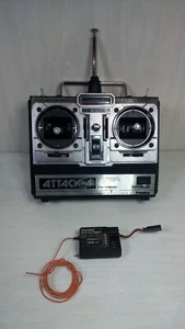 FUTABA RADIO ATTACCO 4 1/14 TRASMETTITORE RICEVITORE SET aereo elicottero camion 4YD - Foto 1 di 8