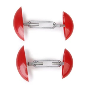 1 par de mini estiradores de zapatos ajustables modeladores extensores de ancho (rojo) - Imagen 1 de 8