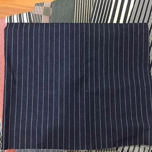 Tela de mezclilla a rayas material de tela elástica para pantalones cortos costura 150*100 cm - Imagen 1 de 4