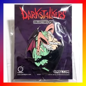 SDCC 2024 DARKSTALKERS Morrigan PIN Esmalte Solapa CAPCOM Juego VAMPIRE SAVIOR Udon - Imagen 1 de 3