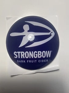 Strongbow Dark Fruit Cider Round Fisheye Badge, BeerPump, Font,Pub, Mancave, Bar - Picture 1 of 1