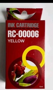RC-00006 Ink Cartridge Yellow Canon Printer New in Box - Picture 1 of 4