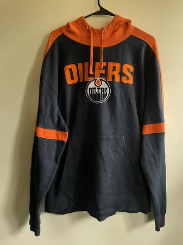 Edmonton Oilers Fanatics Hoodie Sweatshirt Men's XL Cover