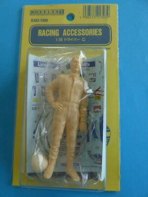 Nigel Mansell - Figur mit Helm und Decals 1:20 - stehend - Modellers A 303-1300 - Bild 1 von 4