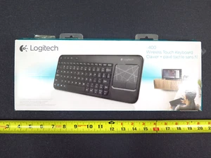 Teclado táctil inalámbrico Logitech K400 con panel táctil multitáctil incorporado 920-003070 - Imagen 1 de 21