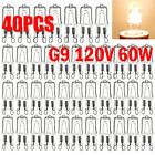 40 Pcs G9 120v  Light 60w Led Bulb T4 Bi-pin Base Dimmable 2700k Usa