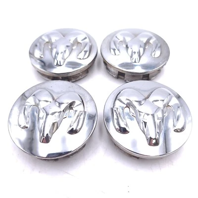 Dodge Ram Dakota Avenger OEM 05290814AA tapa central de rueda cromada lote de 4 Foto 1 de 4