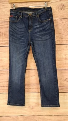 LEE COOPER size 12 distressed dark blue skinny jeans - Image 1 of 3