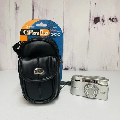 PENTAX IQZoom 170SL 35mm Film Camera with Case & New Battery Works READ - Image 1 of 4