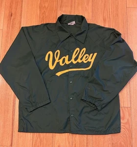 Vintage 90s Los Angeles Valley College Coach Sideline Windbreaker Jacket Size XL - Picture 1 of 15