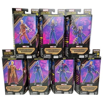 Marvel Legends Guardians Of The Galaxy Vol 3 Set Of 7 Cosmo Wave Sealed New - Image 1 of 4
