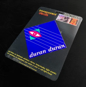 DURAN DURAN UK british music icon ROCK POP large VINTAGE bumper sticker decal - Picture 1 of 5