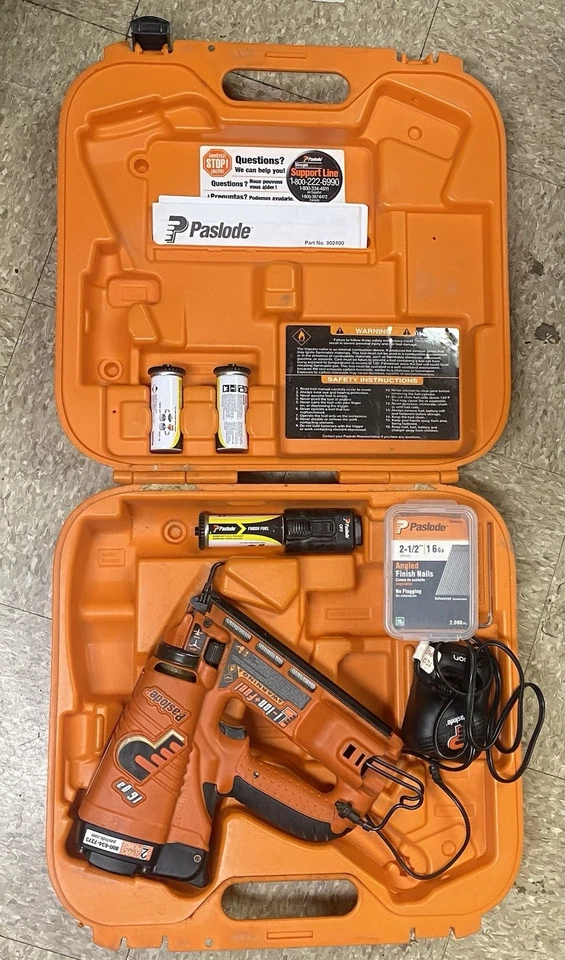 16 Gauge Paslode IM250A  Cordless Angled Finish Nailer - Image 1 of 4