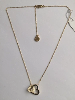 MICHAEL KORS Collar Colgante Motivo Corazón Estrás Nuevo Foto 1 de 3