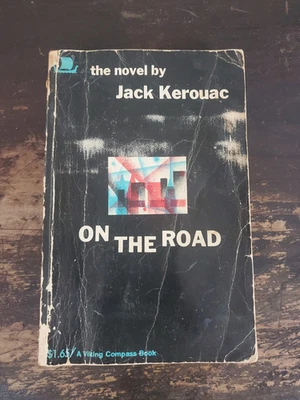 On the Road - Jack Kerouac - Viking Compass Edition - 1970 -paperback - Image 1 of 3