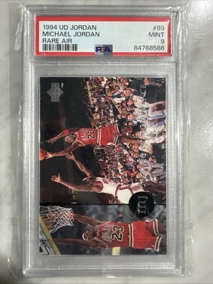 1994 UD Jordan Micheal Jordan Rare Air #89 Upper Deck Menendez Brothers- PSA 9 - Image 1 of 2