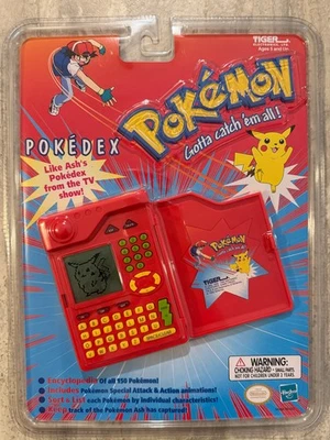 Pokemon Pokédex 1999 Tiger Electronics Vintage Sellado Nintendo/Hasbro Como Nuevo Foto 1 de 2