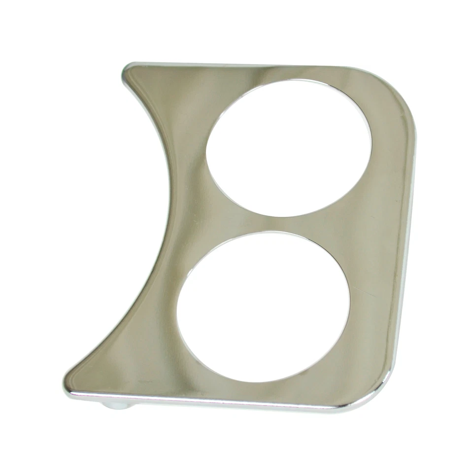 Panel medidor de 2 orificios, cromado para Dunebuggy 2-1/16 y VW Foto 1 de 1