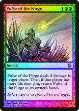 Pulse of the Forge FOIL Darksteel PLD Red Rare MAGIC GATHERING CARD ABUGames