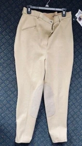 * REITHOSE Damen * Gr. 40 Lt. hellbraun 4-Wege-Stretch Frontreißverschluss * NEU Sigma - Bild 1 von 4