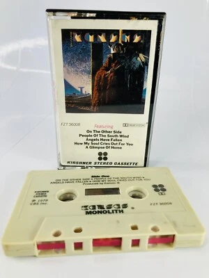 Kansas Monolith Cassette Tape VTG 1979 CBS Kirshner FZT36008 Rock Classic Foto 1 de 4
