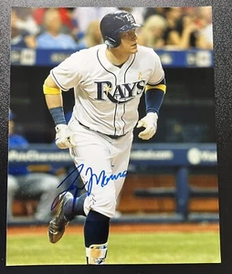 Logan Morrison Auto Signed 8x10 Photo In Person - TAMPA BAY RAYS 🔥 - Picture 1 of 1