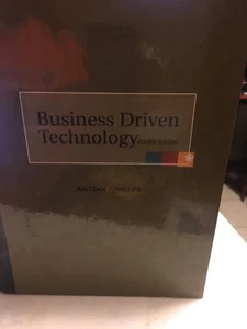 Business Driven Technology fourth Edition Baltzan Phillips 2010 - Bild 1 von 3
