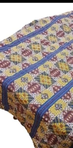 Waverly tablecloth Monroe County patchwork Panels 88 x 99 Inches Large Table - Picture 1 of 8