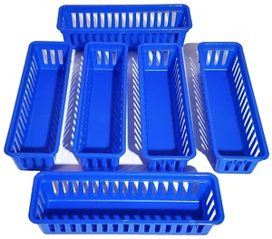 6-Pack Ekco 10" X 3" X 3" Drawer Organizer Baskets - Picture 1 of 1