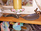 Vintage Buffalo Horn Rice Spoon - with Bird Handle  - 8.75” Long