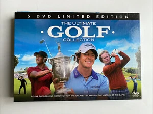 Ultimate Golf Collection 5 DVD Limited Edition Box Set Nice Golfer Xmas Gift - Imagen 1 de 5