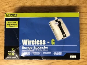 Linksys Wireless-G Range Expander WRE54G  2.4 GHz - Afbeelding 1 van 6