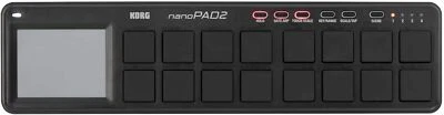 KORG Classic USB MIDI Controller nanoPAD2 BK - Immagine 1 di 4