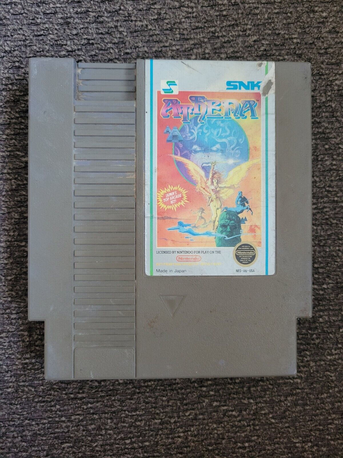 Athena 5 Screw Cart (NES Nintendo Entertainment System, 1986)