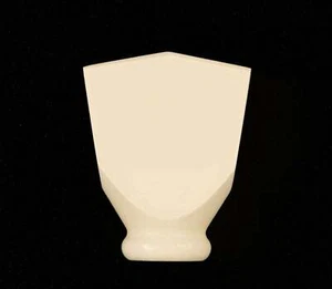 Tone Ninja White Galalith Buttons (6) Tulip style fits Hipshot, Grover