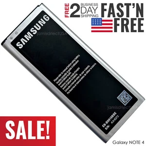 Batterie neuve OEM Samsung Galaxy Note 4 N910 EB-BN910BBZ EB-BN910BBE EB-BN910BBU - Photo 1 sur 4