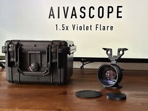 Aivascope 1.5x Anamorphic Lens Blue/Violet Flare Coating Single Focus Adapter