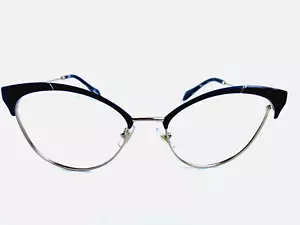 Marco de gafas para mujer Broken Miu Miu VMU 50P 1AB-101 54 mm negro ojo de gato BRKN - Imagen 1 de 4