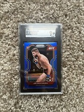 Jiri Prochazka SGC 9 Graded 2021 UFC Panini Prizm Rookie Card 