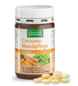 Sanct Bernhard Curcuma Mundpflege 180 Pastillen (154,64 EUR/kg) - Picture 1 of 1