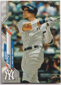 2020 Topps #7 Aaron Judge New York Yankees