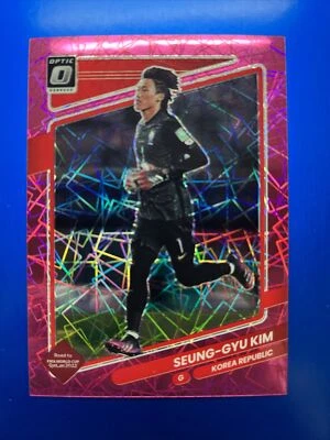 2021-22 Donruss Optic SEUNG-GYU KIM Pink Velocity Prizm SSP 22/25 👀🇰🇷⚽️🔥 - Image 1 of 3