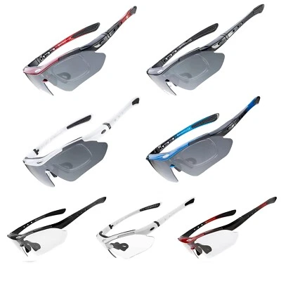 ROCKBROS Fahrradbrillen Polarisierte/Photochrome Sonnenbrille unisex 4 Farben