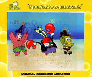 "ARRGH " FAVOLOSO ! Con PROBLEMI!!! Spongebob PRODUZIONE CELS #10861 - Foto 1 di 4